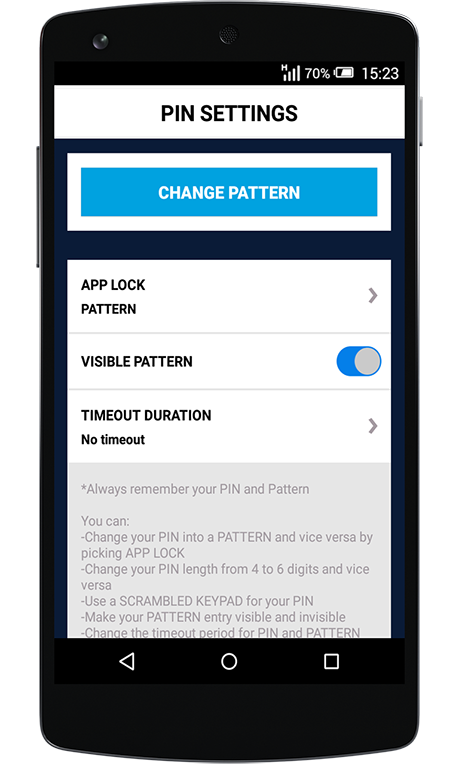 SAASPASS Pin Settings Single Sign On SSO Two Factor Authentication Secure