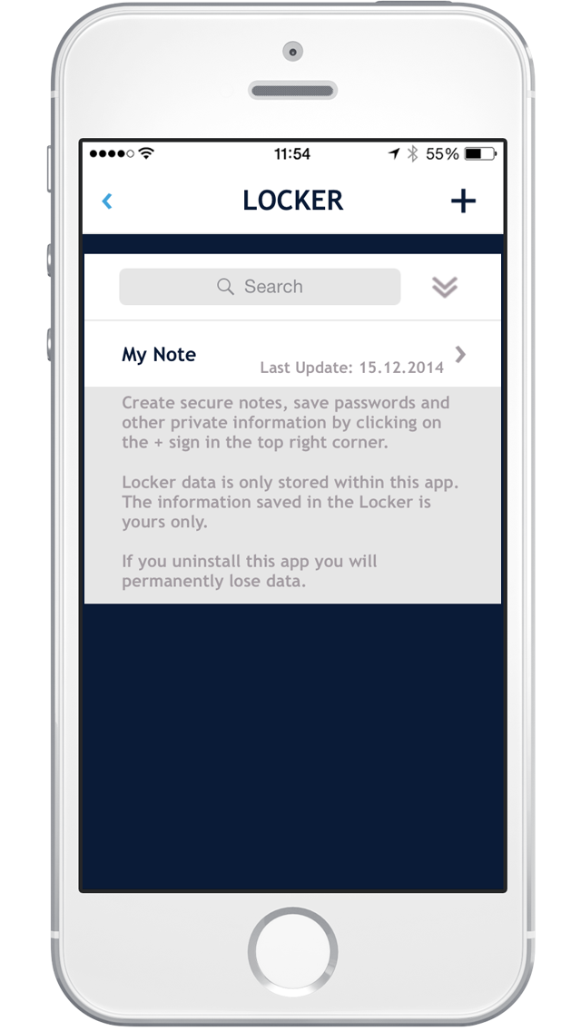 Secure Notes Encrypted Secure Notes Passwords Information Protected